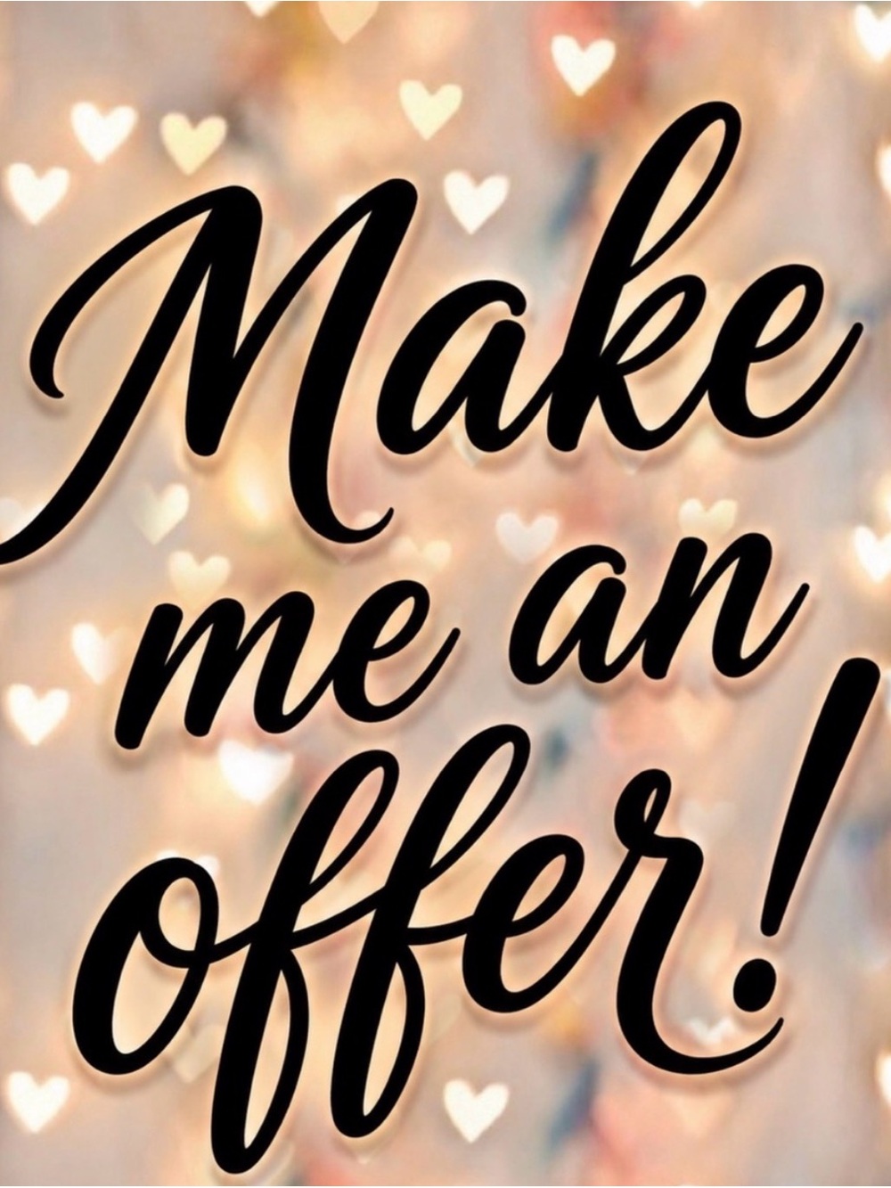 - 'Make Me An Offer' accepting all offers!!! Take a PEEK 👀